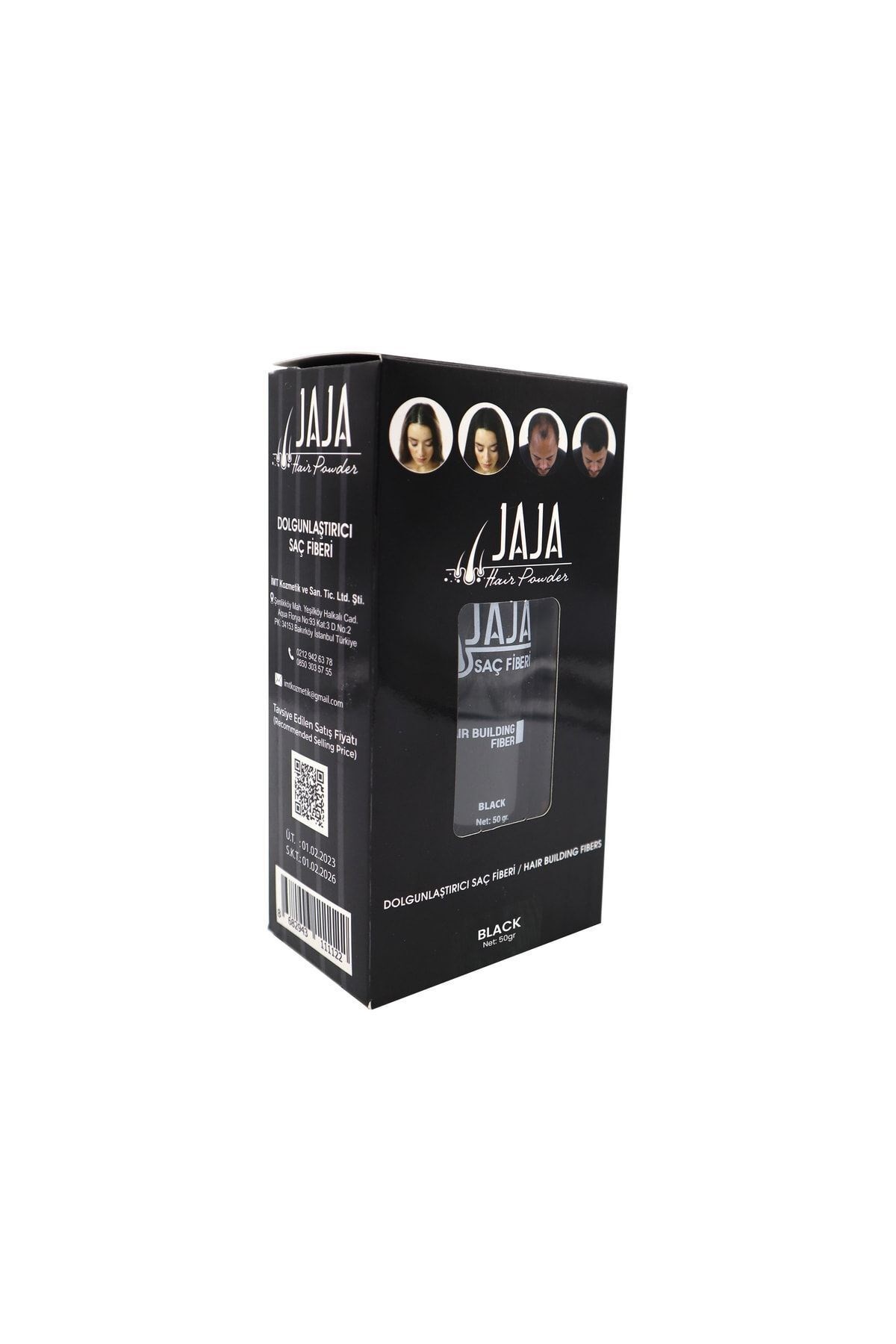 Jaja Saç Topiği Siyah(BLACK) 50 gr Saç Fiberi Toppik Siyah Topic