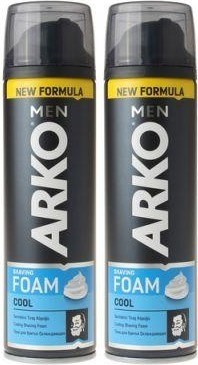 Arko Men Cool Tıraş Köpüğü 200 ml  2 Adet