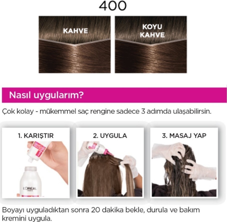 L'Oréal Paris Casting Crème Gloss Saç Boyası - 400 Kestane
