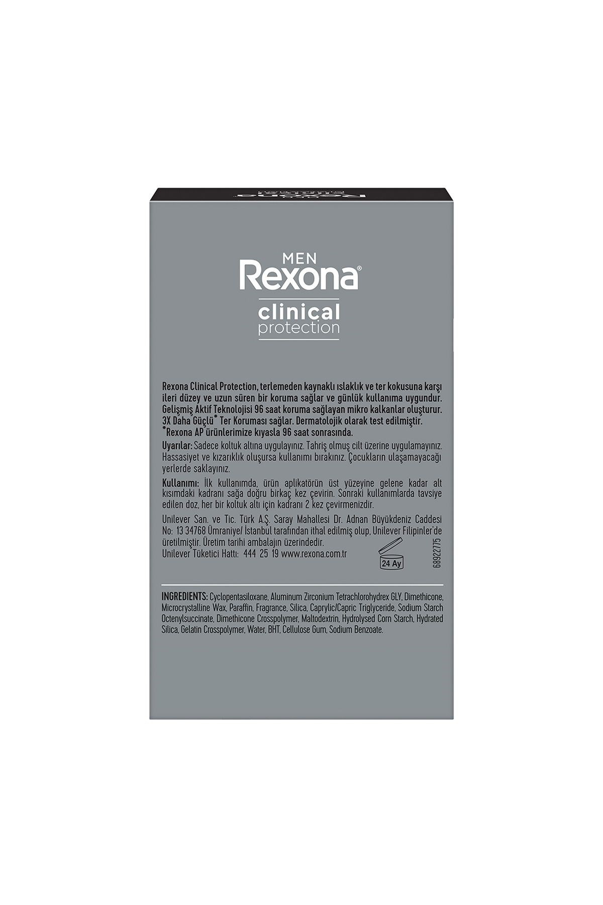 Rexona Men Clinical Protection Erkek Stick Deodorant Active Fresh 45 Ml
