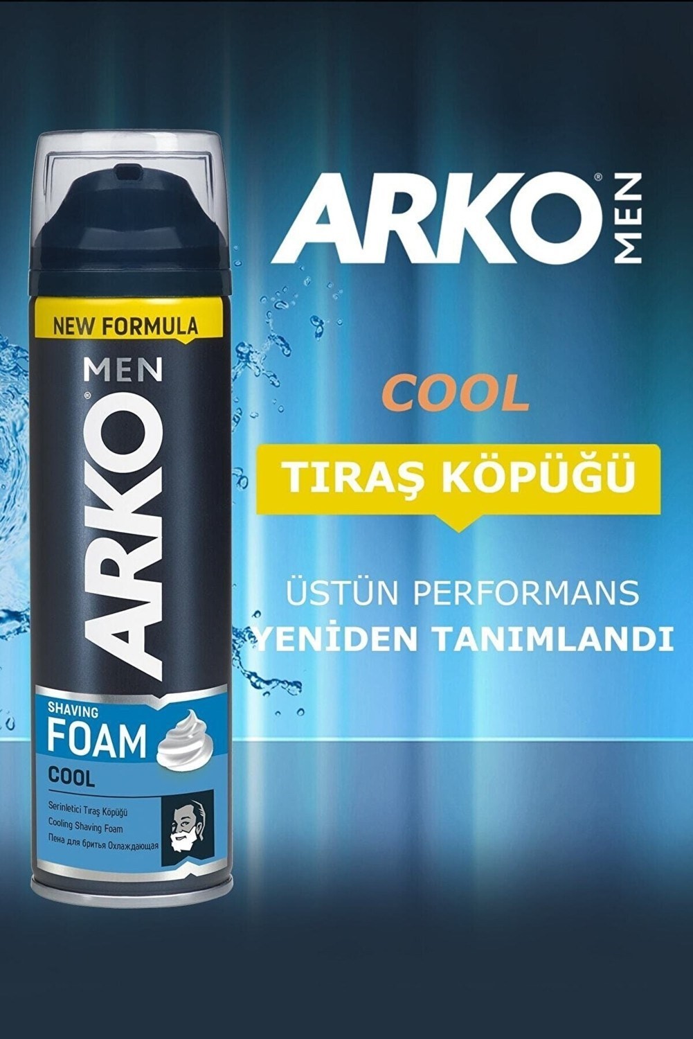Arko Men Cool Tıraş Köpüğü 3 Adet 200ml