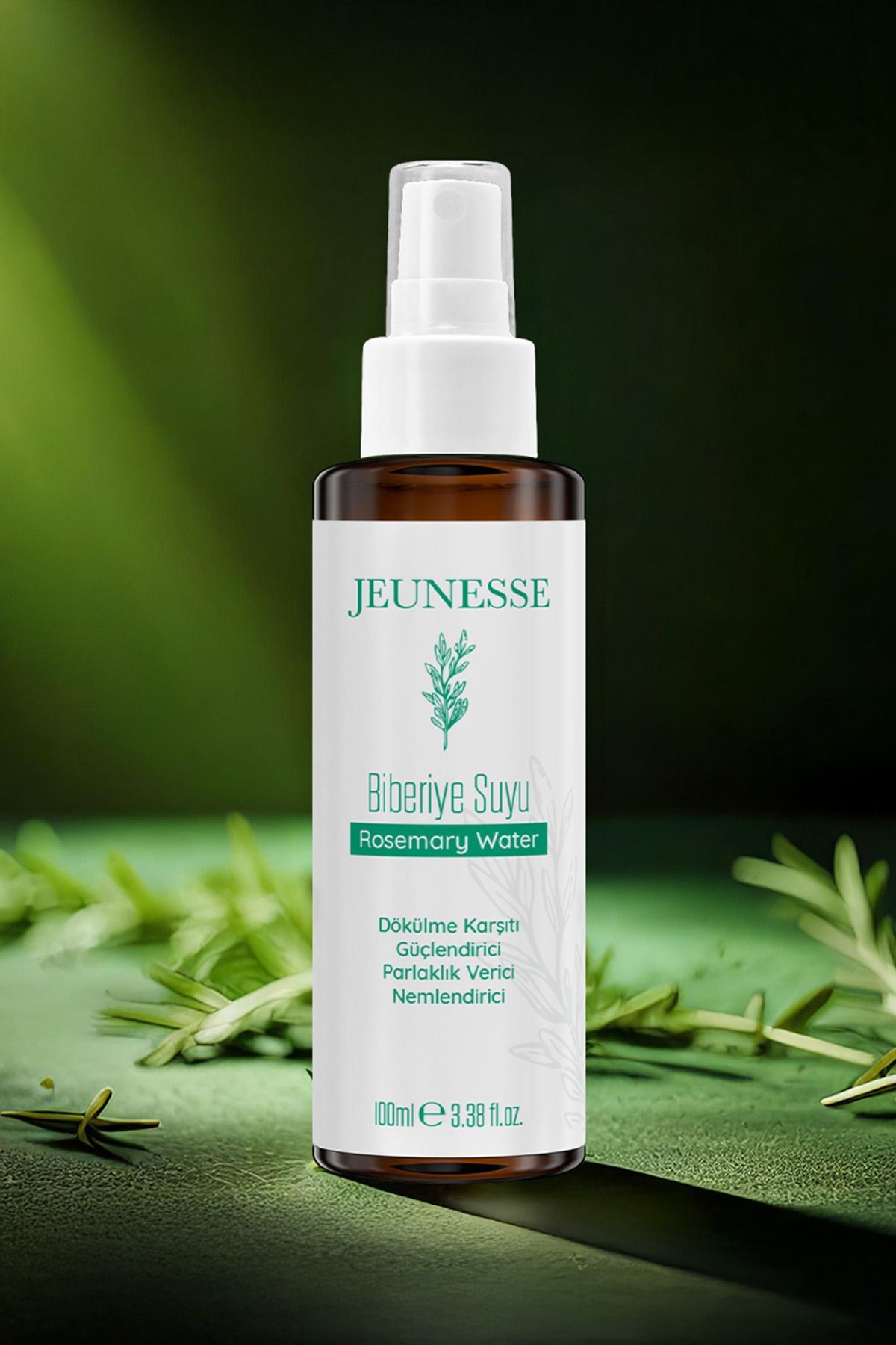Biberiye Suyu Hızlı Saç Uzama Etkili Dökülme Karşıtı ve Güçlendirici | Rosemary Water 100 ml