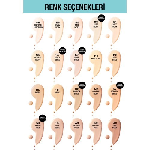 Maybelline Fit Me Matte+Poreless Fondöten NO:112