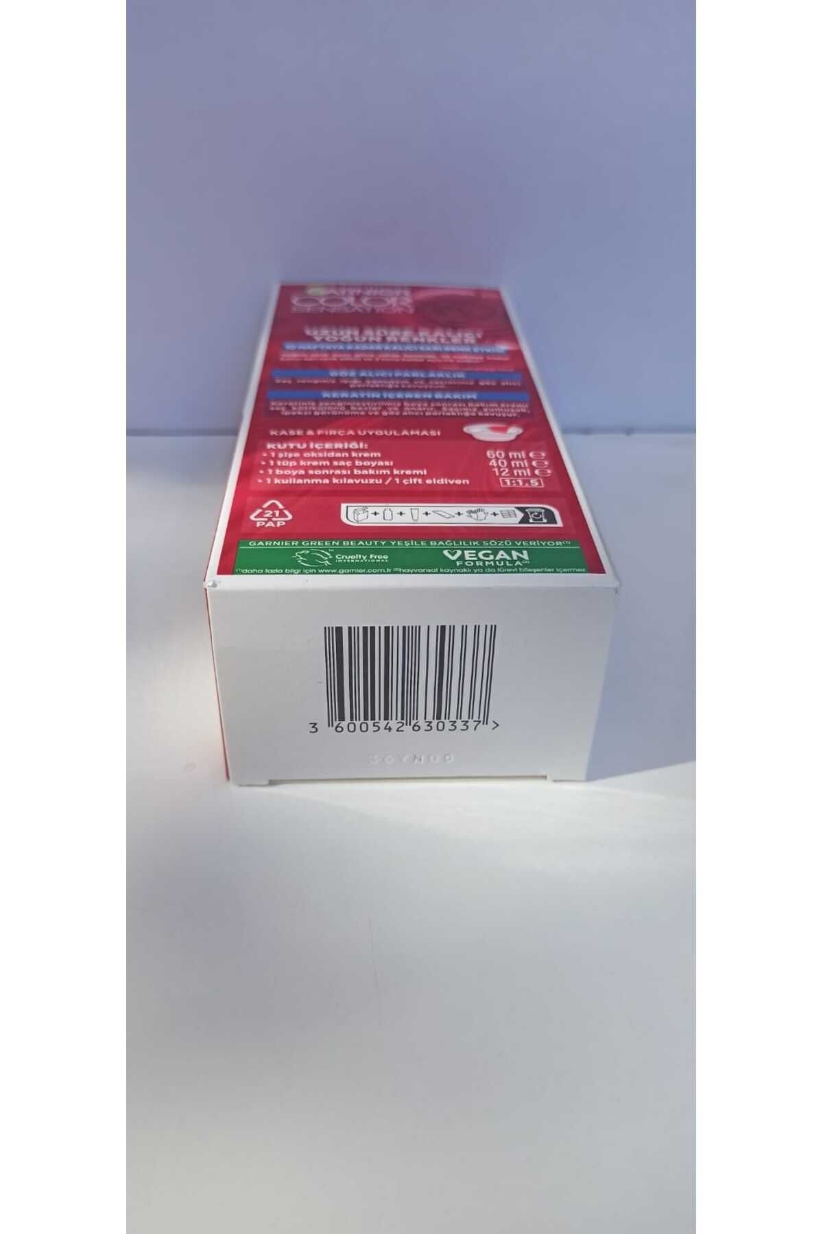 Garnier Color Sensatıon S9 Küllü Platin Sarı Krem Saç Boyası 40 ml.