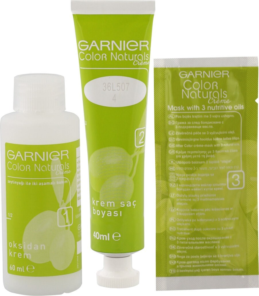 Garnier Color Naturals 4/0 - Kahve Saç Boyası