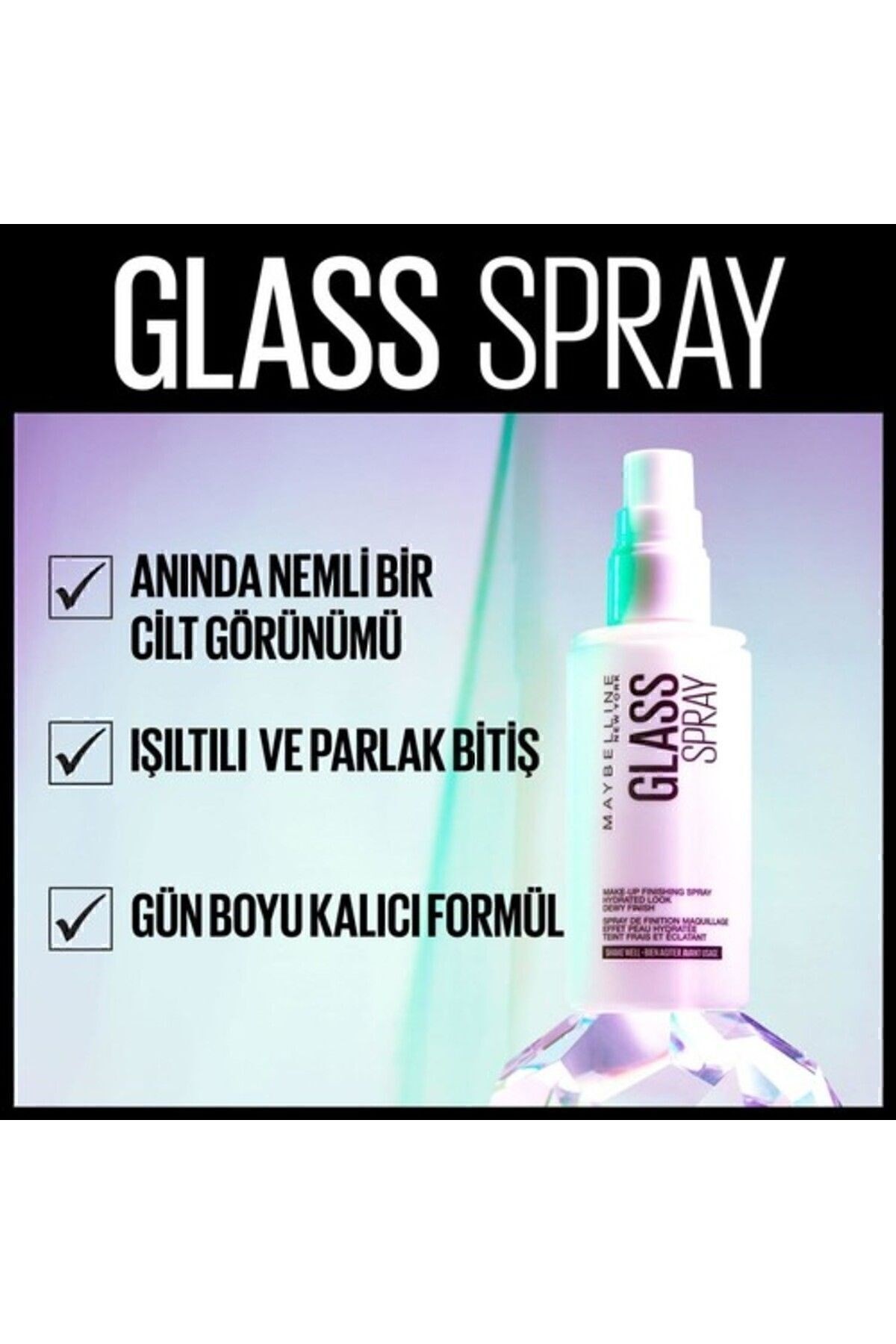 Maybelline New Yorkmakyaj Sabitleyici Sprey - Glass Spray 3600531610180
