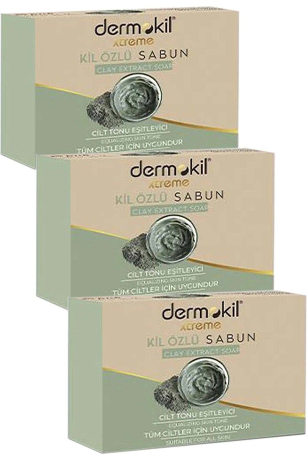 Dermokıl Sabun Kıl Ozlu 100GR 3'lü Paket