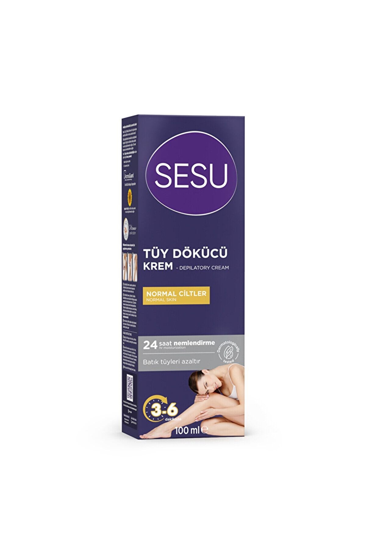 Sesu Tüy Dökücü Krem Normal Ciltler 100 ml