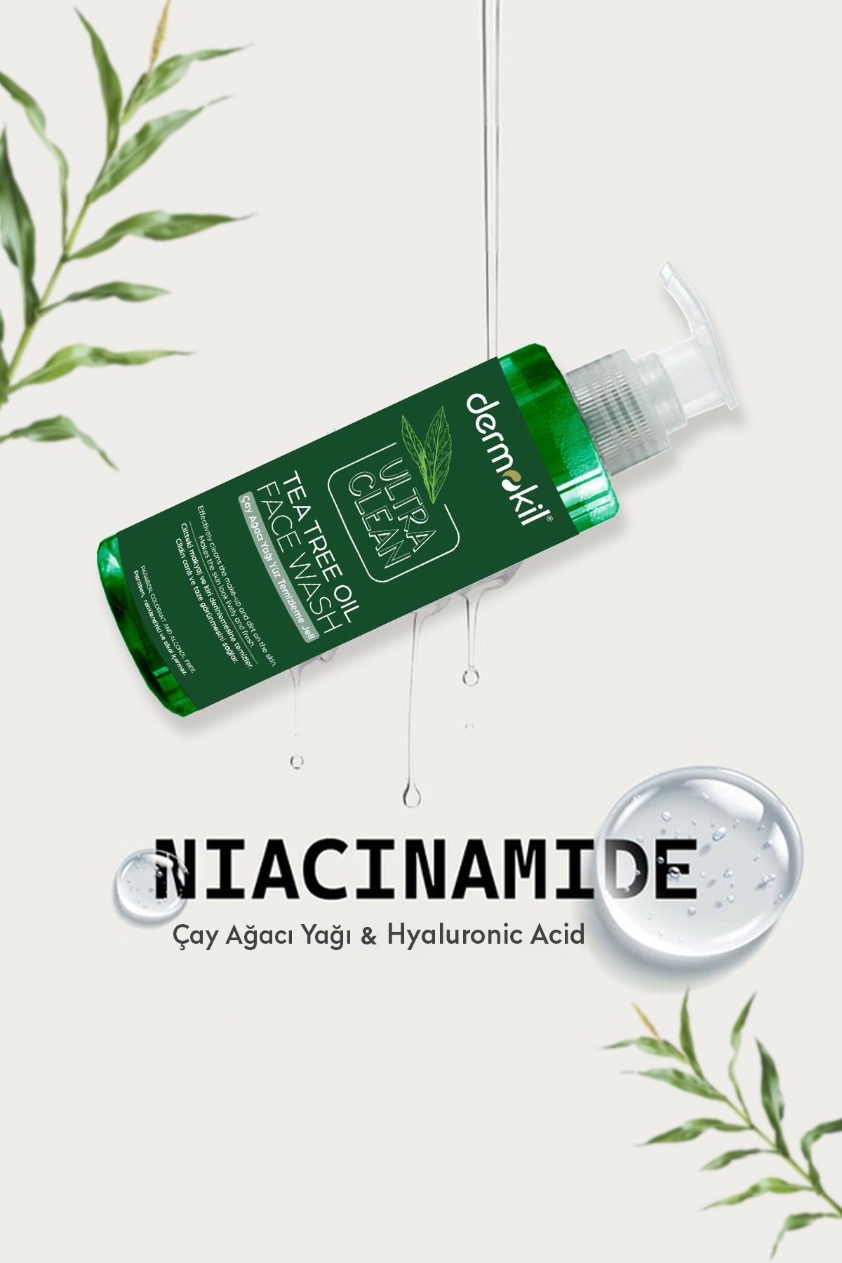 Çay Ağacı Yağı Yüz Temizleme Jeli 300 Ml