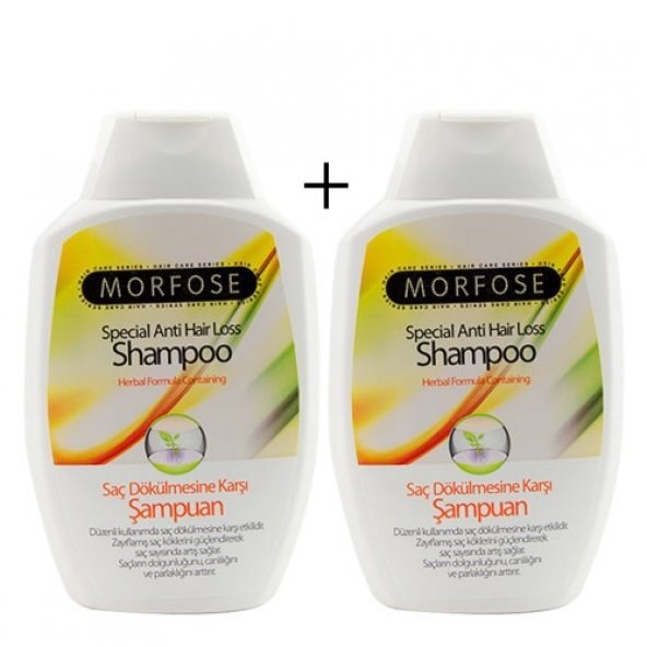 Morfose Saç Dökülmelerine Karşı Şampuan 2 x 300 ML