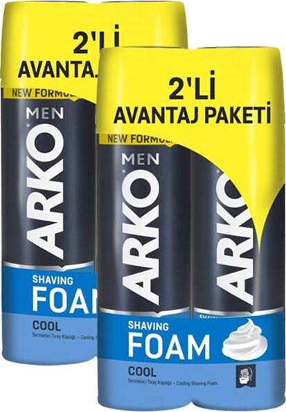 Arko Men Cool Tıraş Köpüğü 200 ml 4 Lü