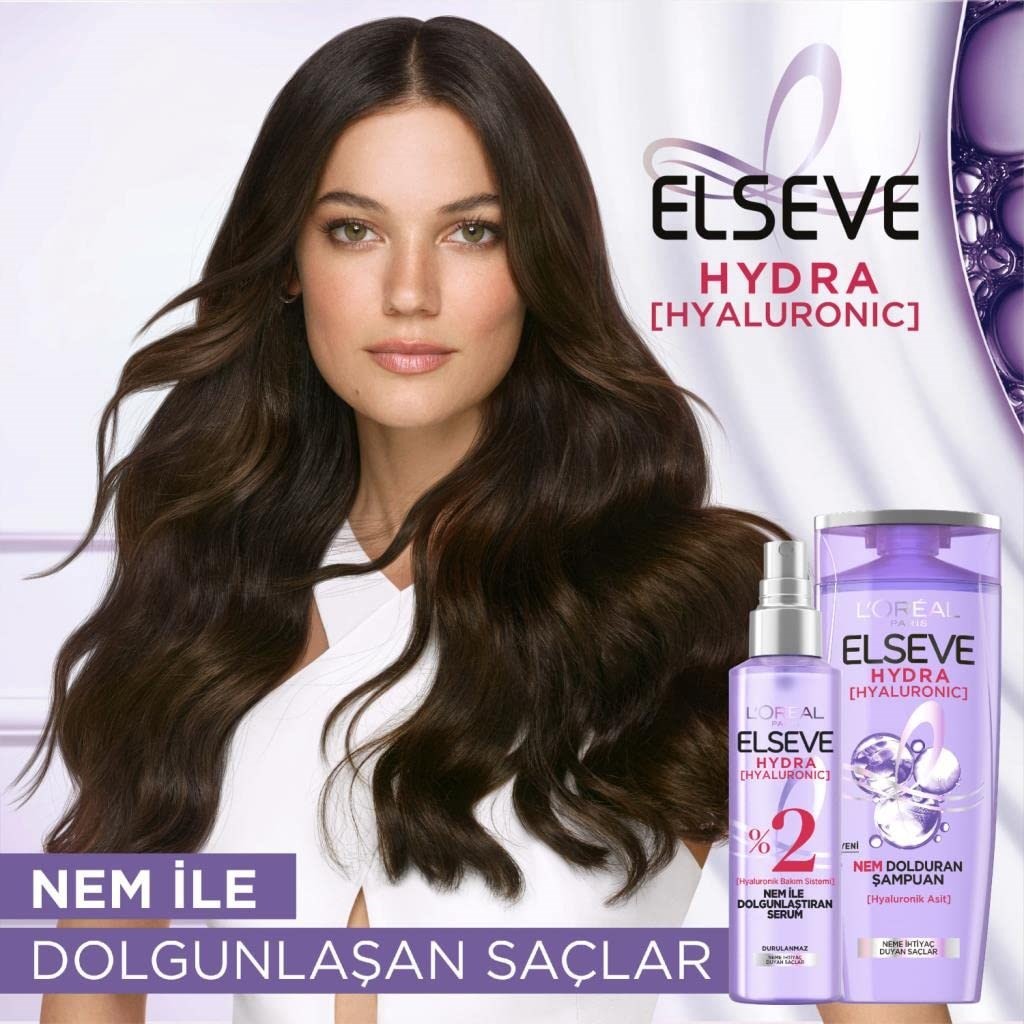 L'Oréal Paris Elseve Hydra (Hyaluronic) Nem ile Dolgunlaştıran Serum 150 ml