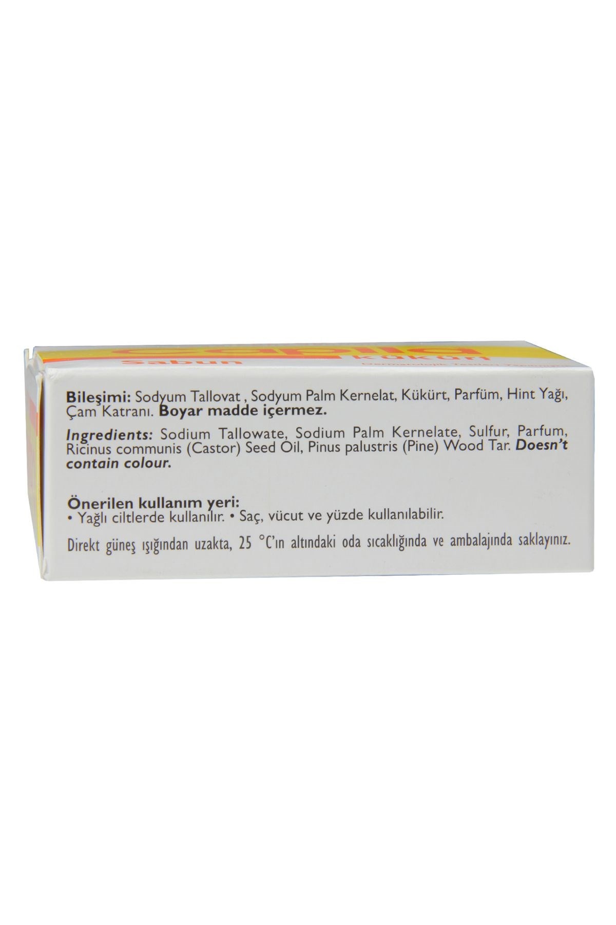 Capila Kükürtlü Ve Akneye Karşı Sabun 90 gr