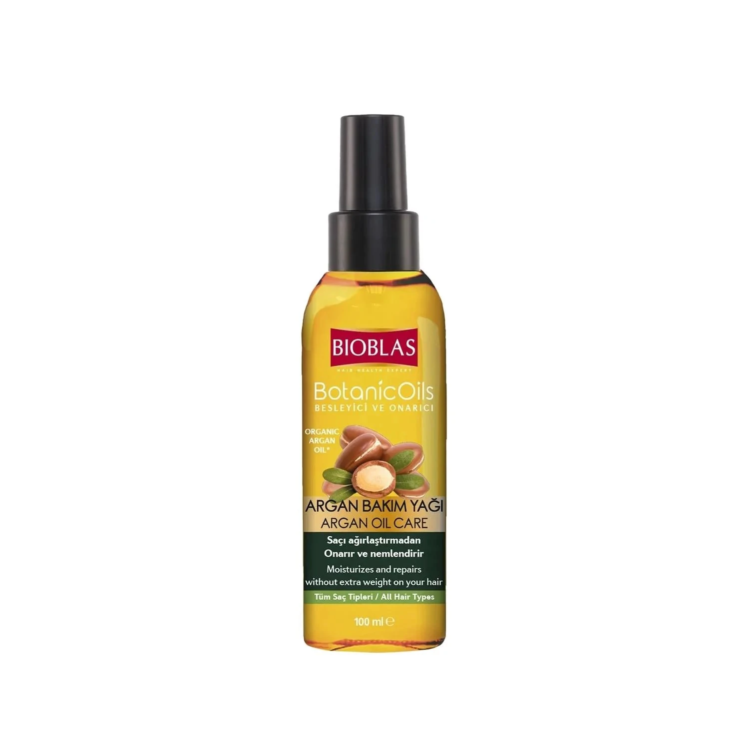 Bioblas Nutricare Argan Bakımı 100 Ml - Saç Bakım Yağı
