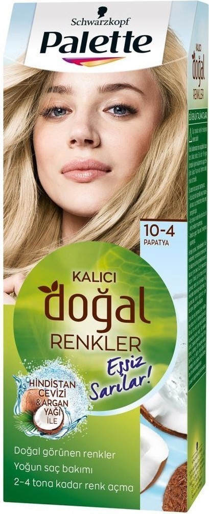 Palette Kalıcı Doğal Renkler 10-4 Papatya Saç Boyası