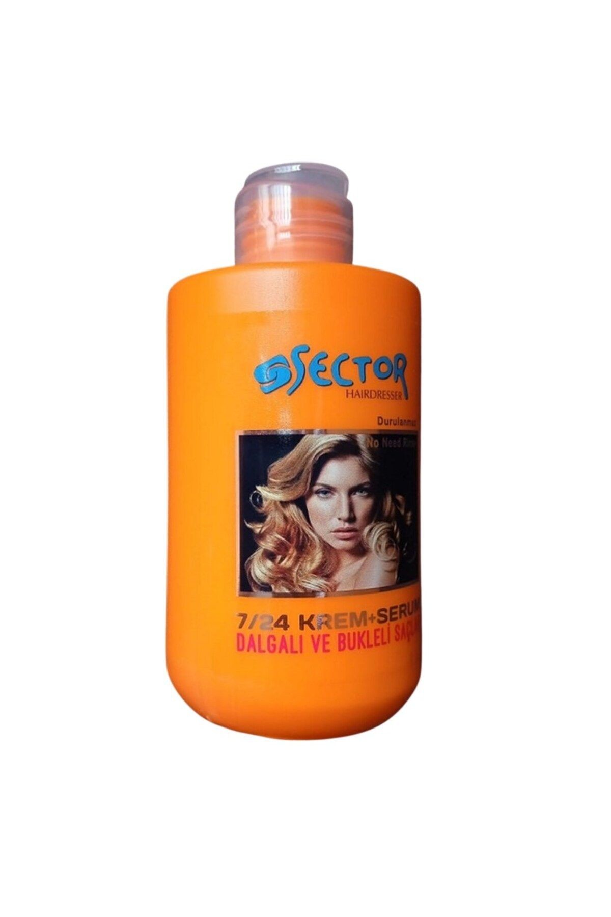 7/24 Şekillendirici Saç Kremi Turuncu 300 ml