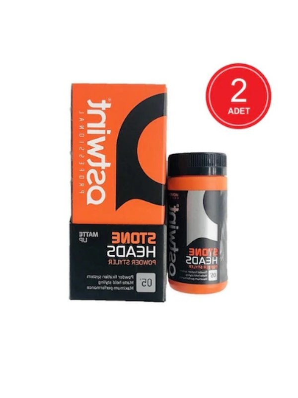 Ostwint Pudra Wax 20ML Turuncu Saç Pudrası Stone Heads No:5 x 2 Ad