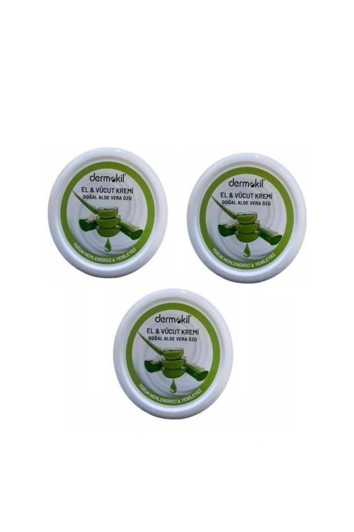 Aloe Vera El Kremi Kavanoz 220ml x 3 Adet