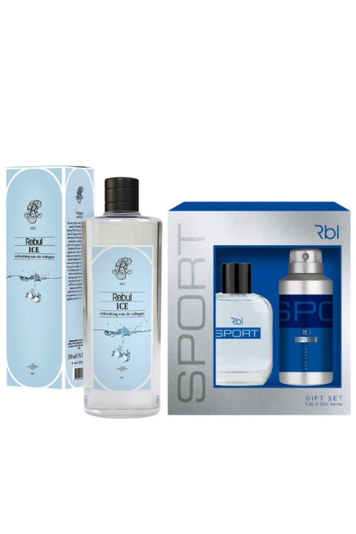 Sport Set Parfüm 100 ml + Deodorant Spray 150 ml + Ice Kolonya Özel Set