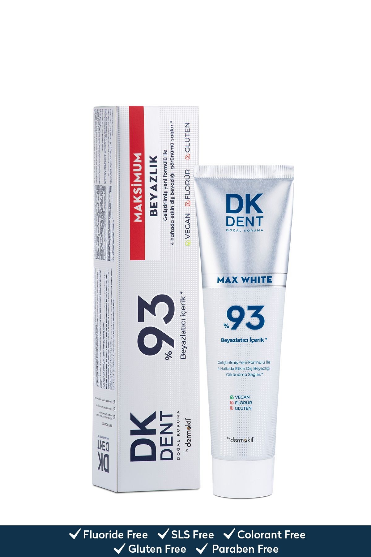 DK DENT %93 BEYAZLATICI İÇERİK DİŞ MACUNU 75 ML
