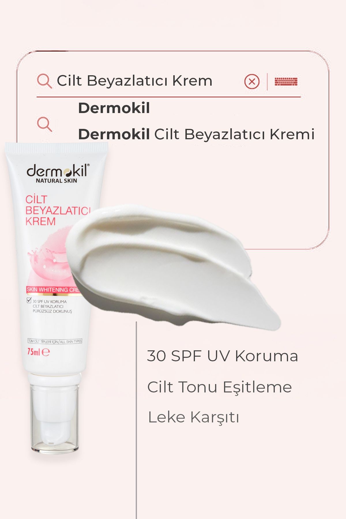Cilt Beyazlatıcı Krem 75 ml