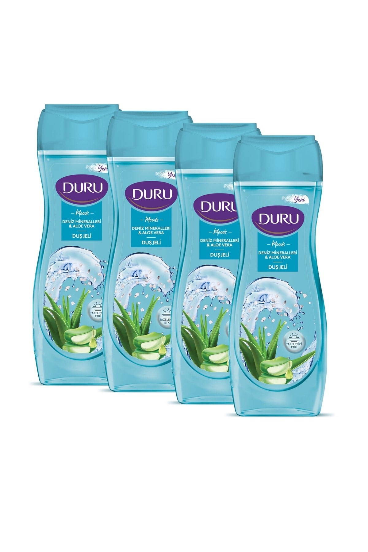 Duru Moods Deniz Mineralleri & Aloe Vera Duş Jeli +Duş Lifi ile B