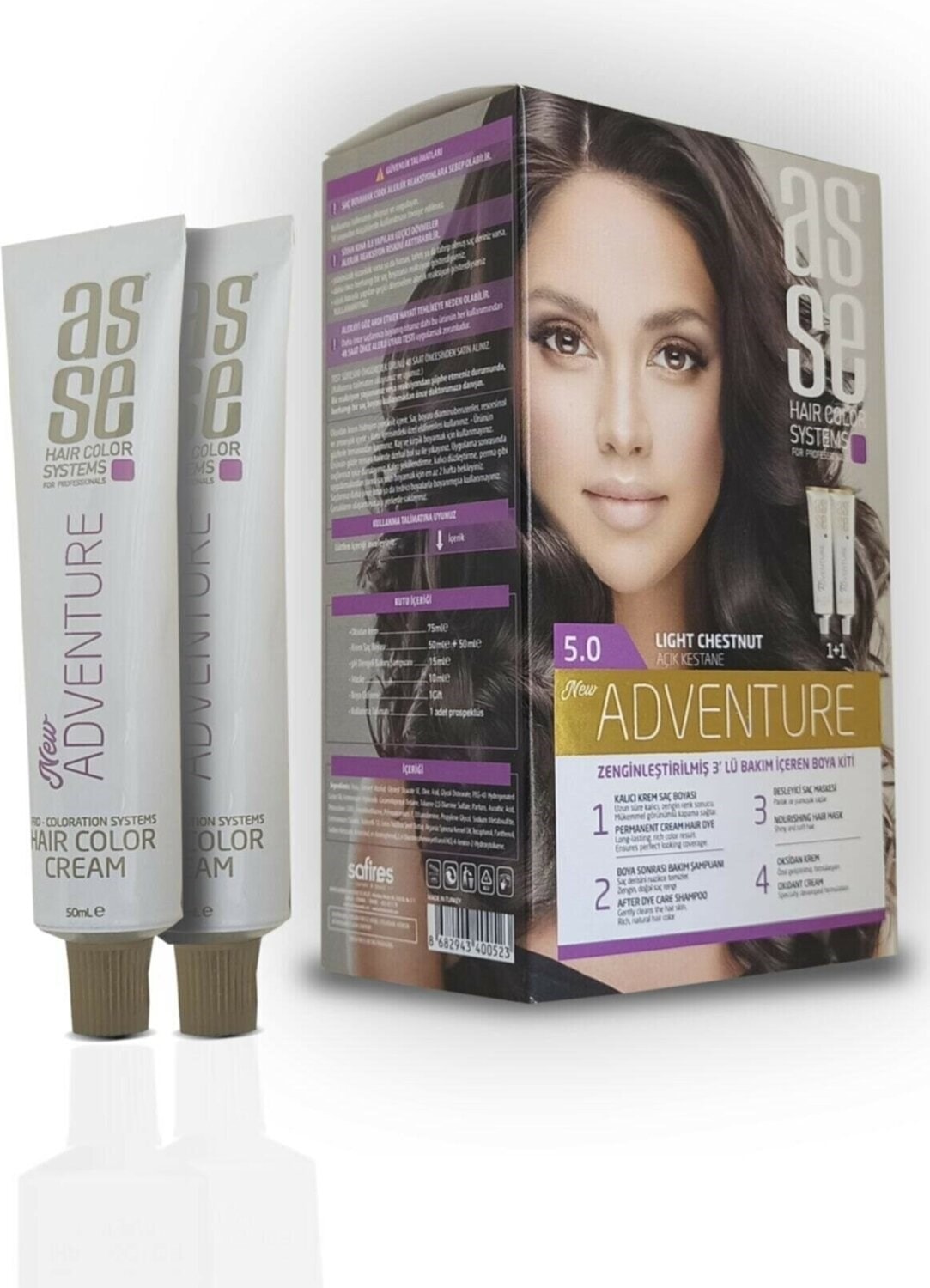 Asse Set Boya 5.0 Açık Kestane