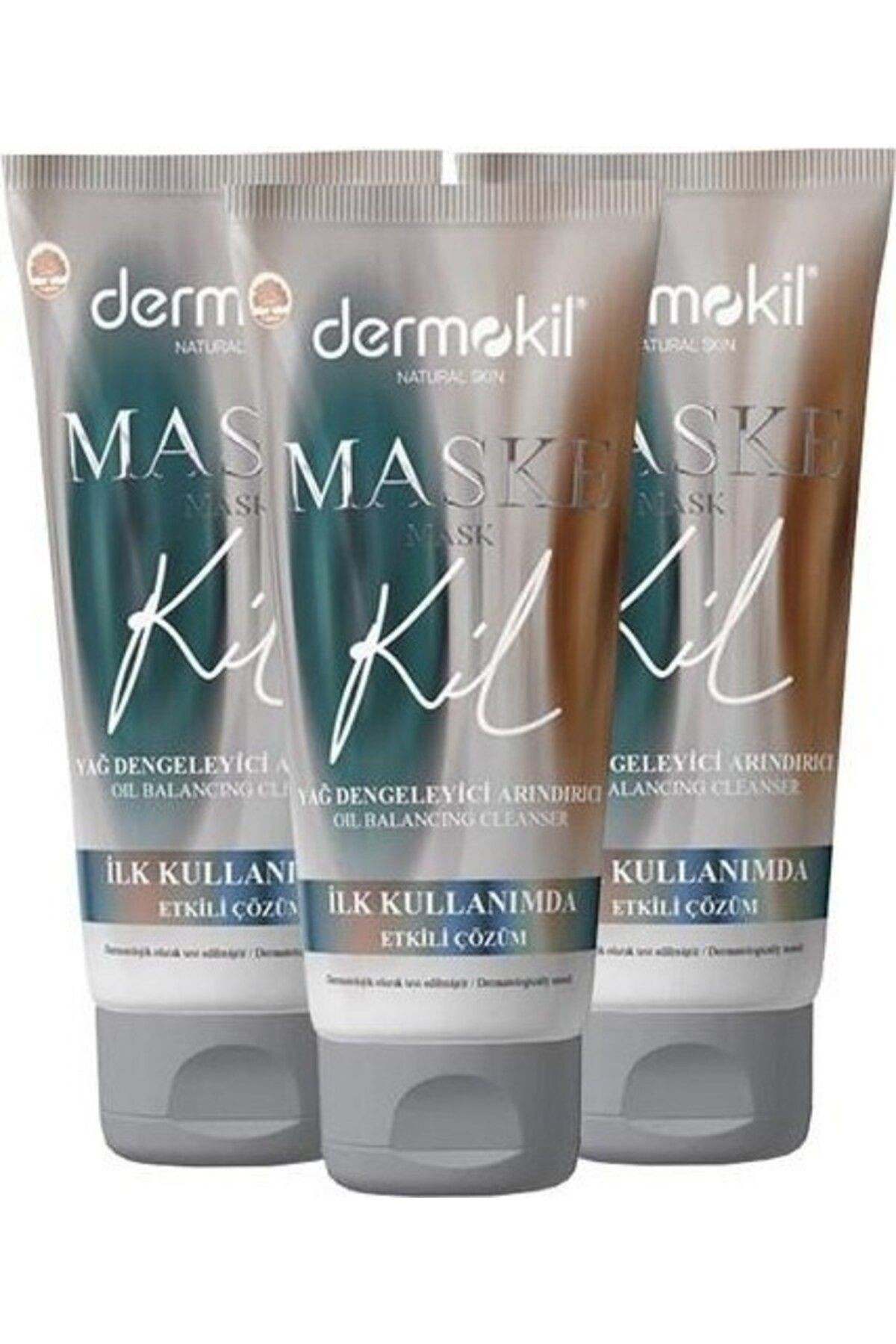 Yağ Dengeleyici Ve Arındırıcı Yüz Kil Maskesi 75 Ml X 3 Adet