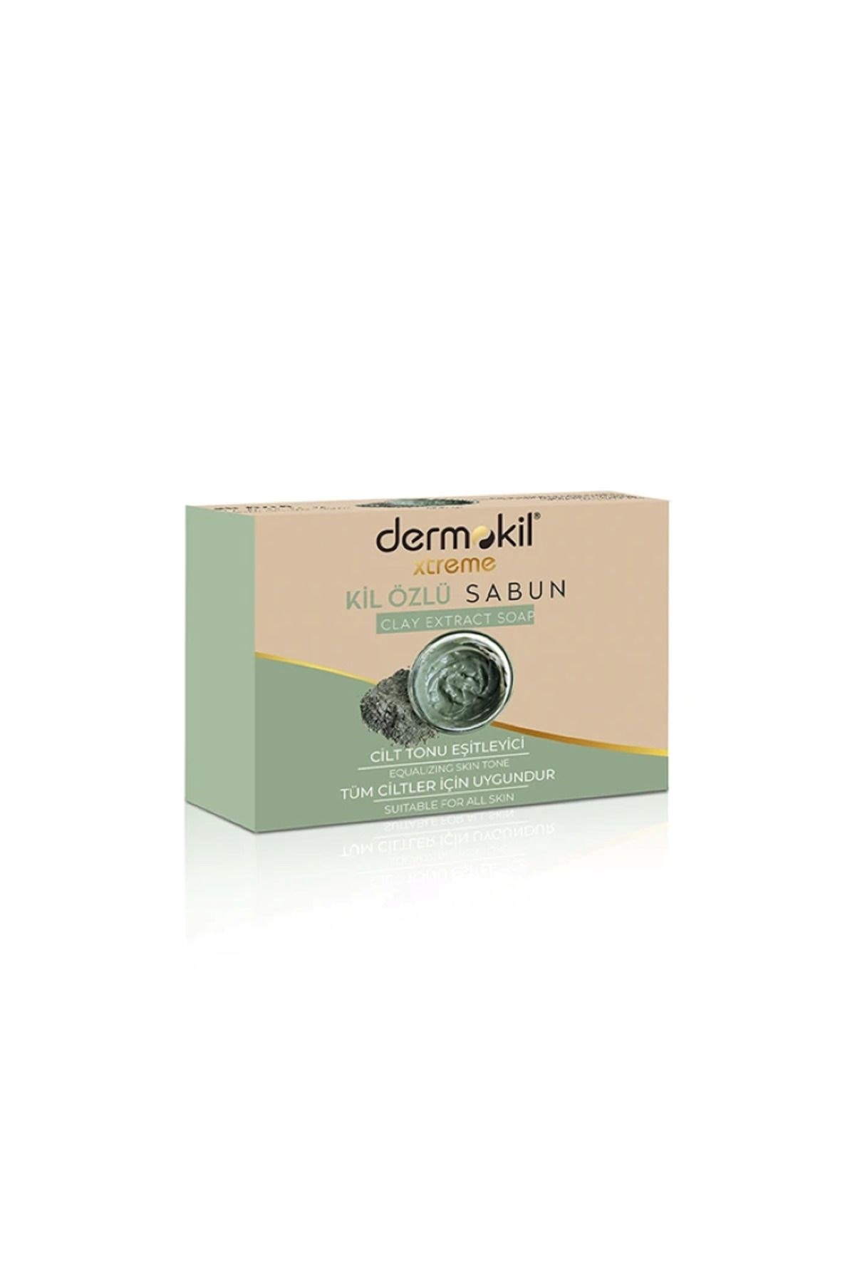  Dermokil 2 'li Set Pure Peeling Maske 3in1 150 Ml ve Kil Özlü Doğal Katı Sabun 100 gr