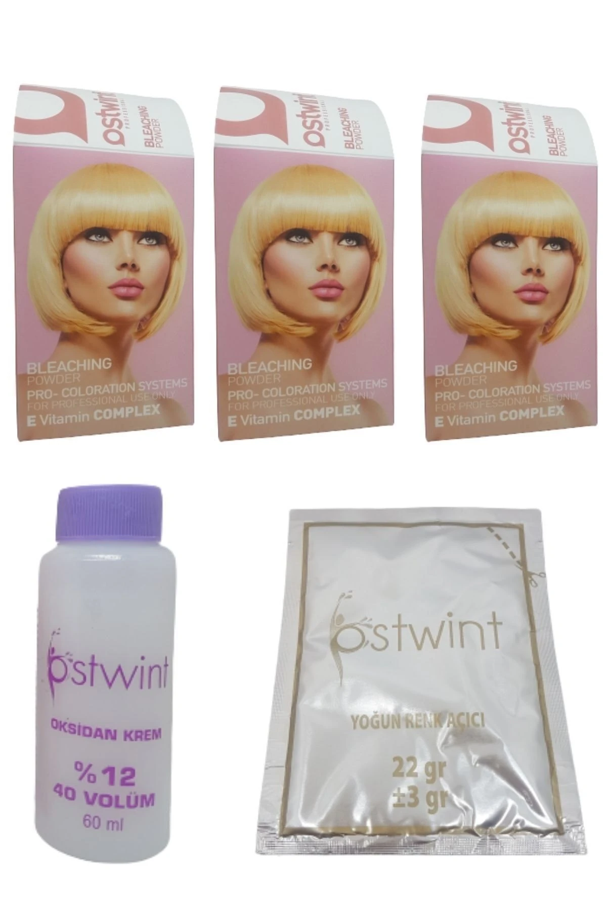 Ostwint Saç Acıcı Toz E Vit. Complex 22 ml 3 Adet