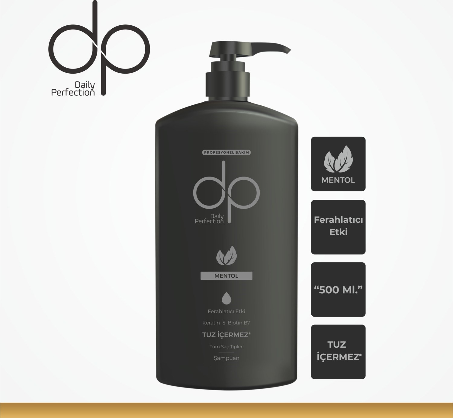 Dp Daily Perfection Mentol Tuzsuz Şampuan 500 ml