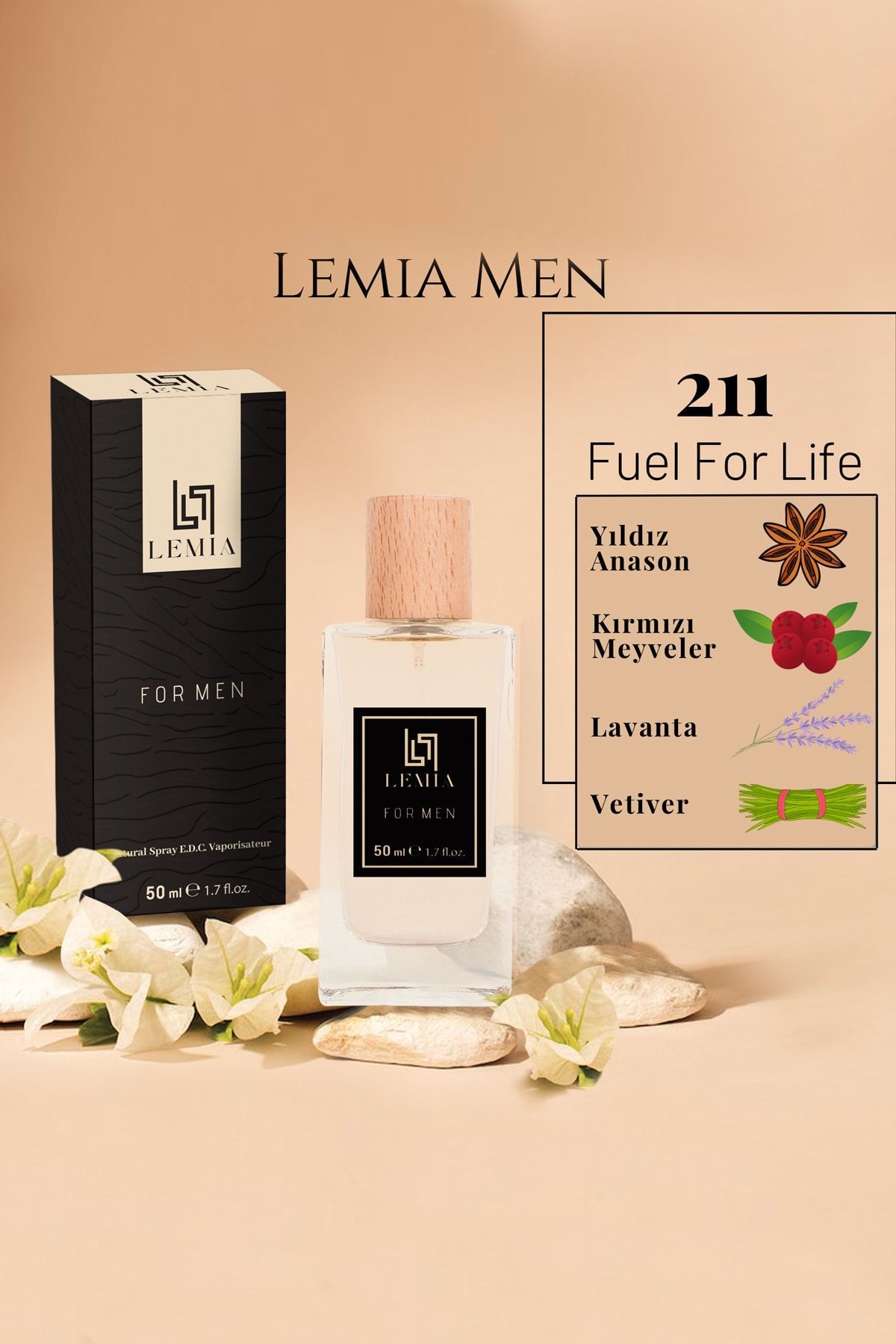 211 Dize Ful For Life Erkek Edc 50ml