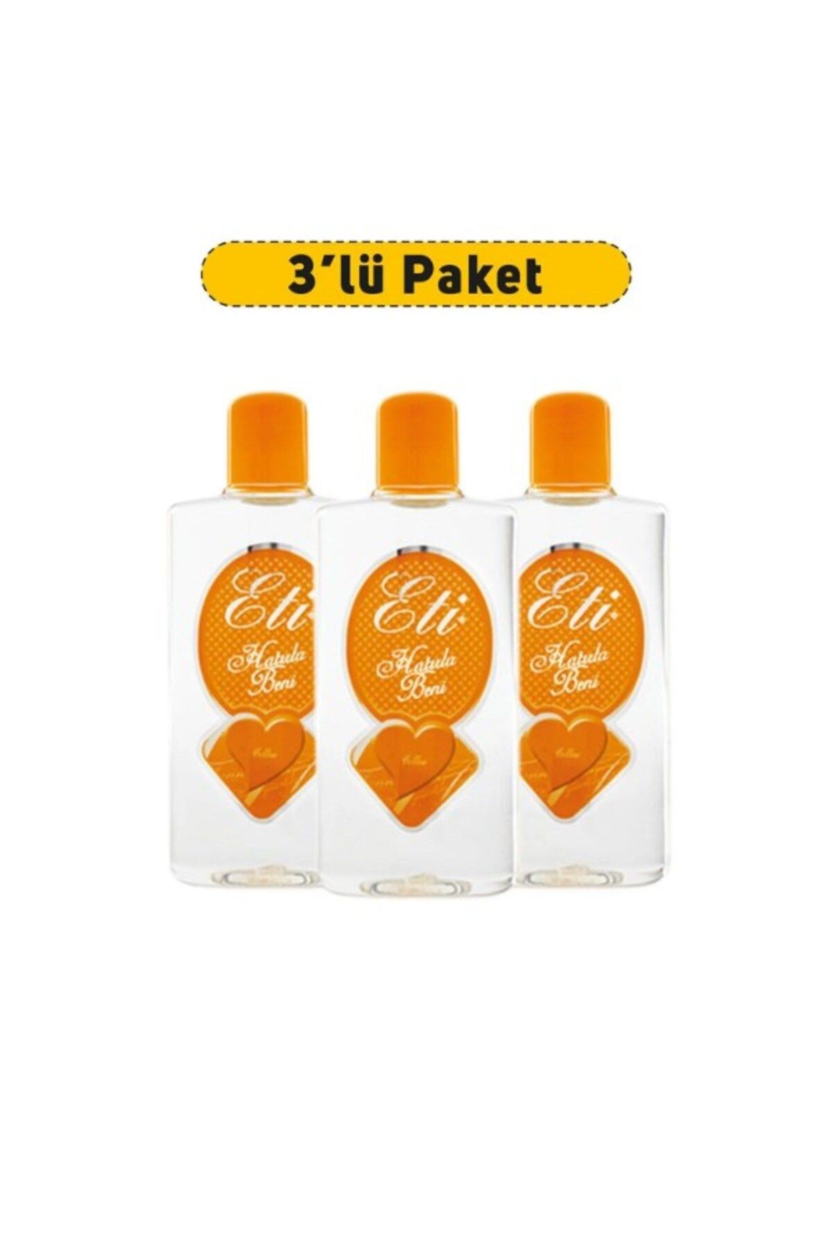 Eti Hatırla Beni Kolonya Yellow 3'lü Paket Set