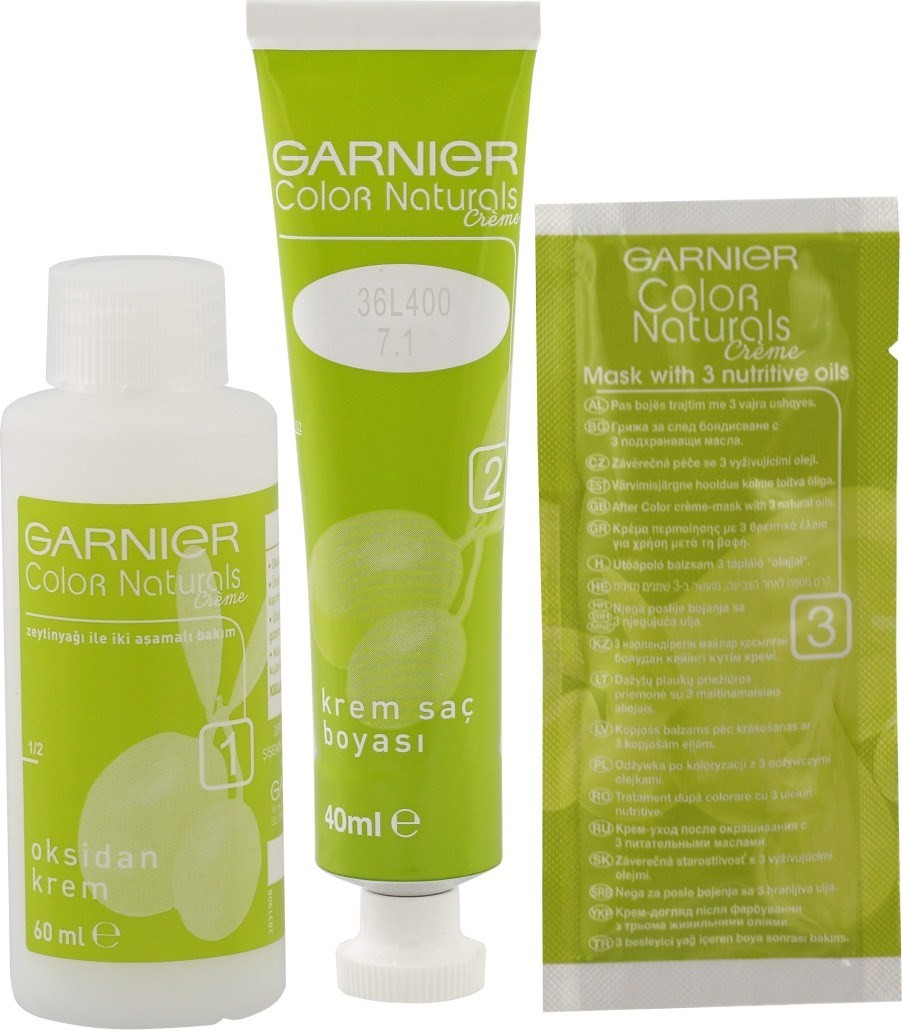 Garnier Color Naturals 7/1 - Küllü Kumral Saç Boyası
