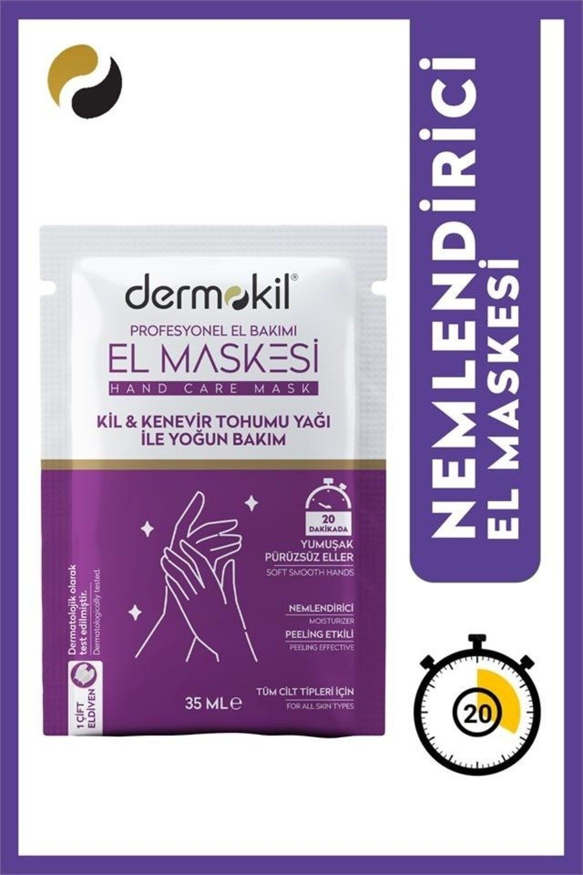 Nemlendirici Peeling Etkili El Maskesi