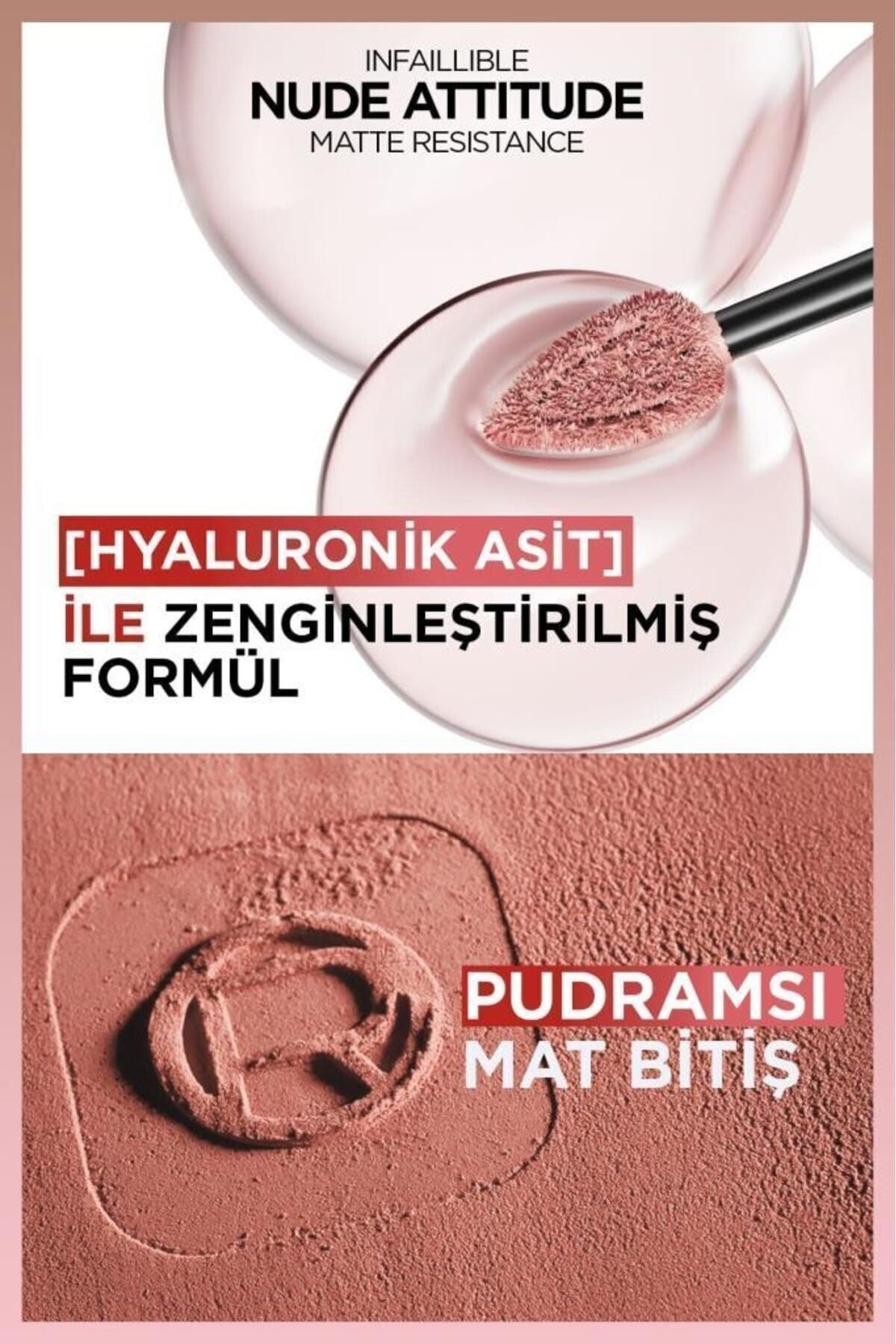 L'oreal Paris Infaillible Matte Resistance Likit Mat Ruj - 601 Worth It