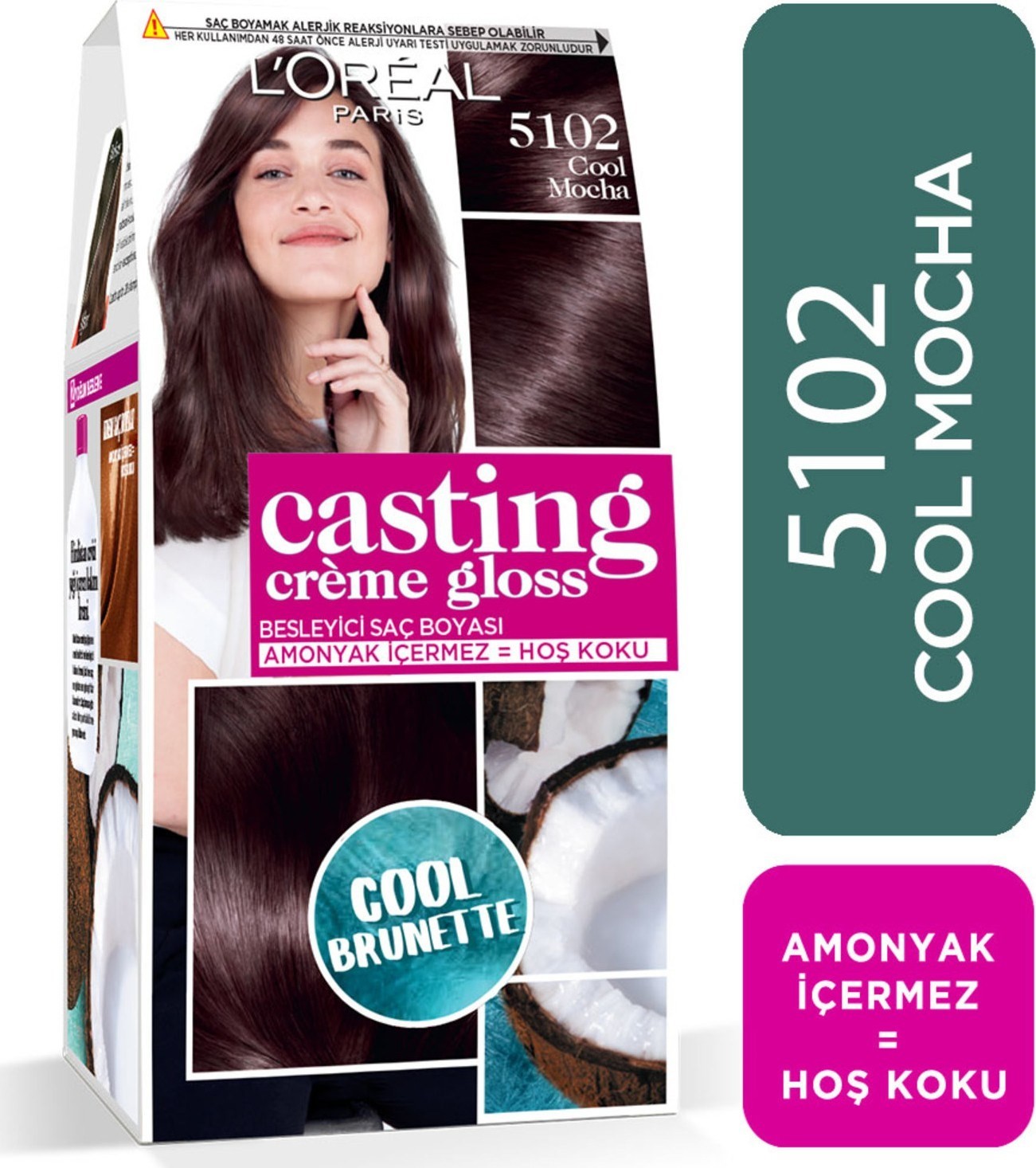 Loreal Paris Casting Creme Gloss Saç Boyası 5102 Cool Mocha