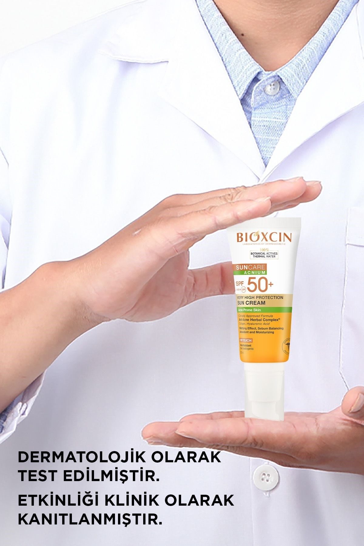 Bioxcin Spf 50+ Güneş Kremi 50 ml Akneye Eğilimli Cilt
