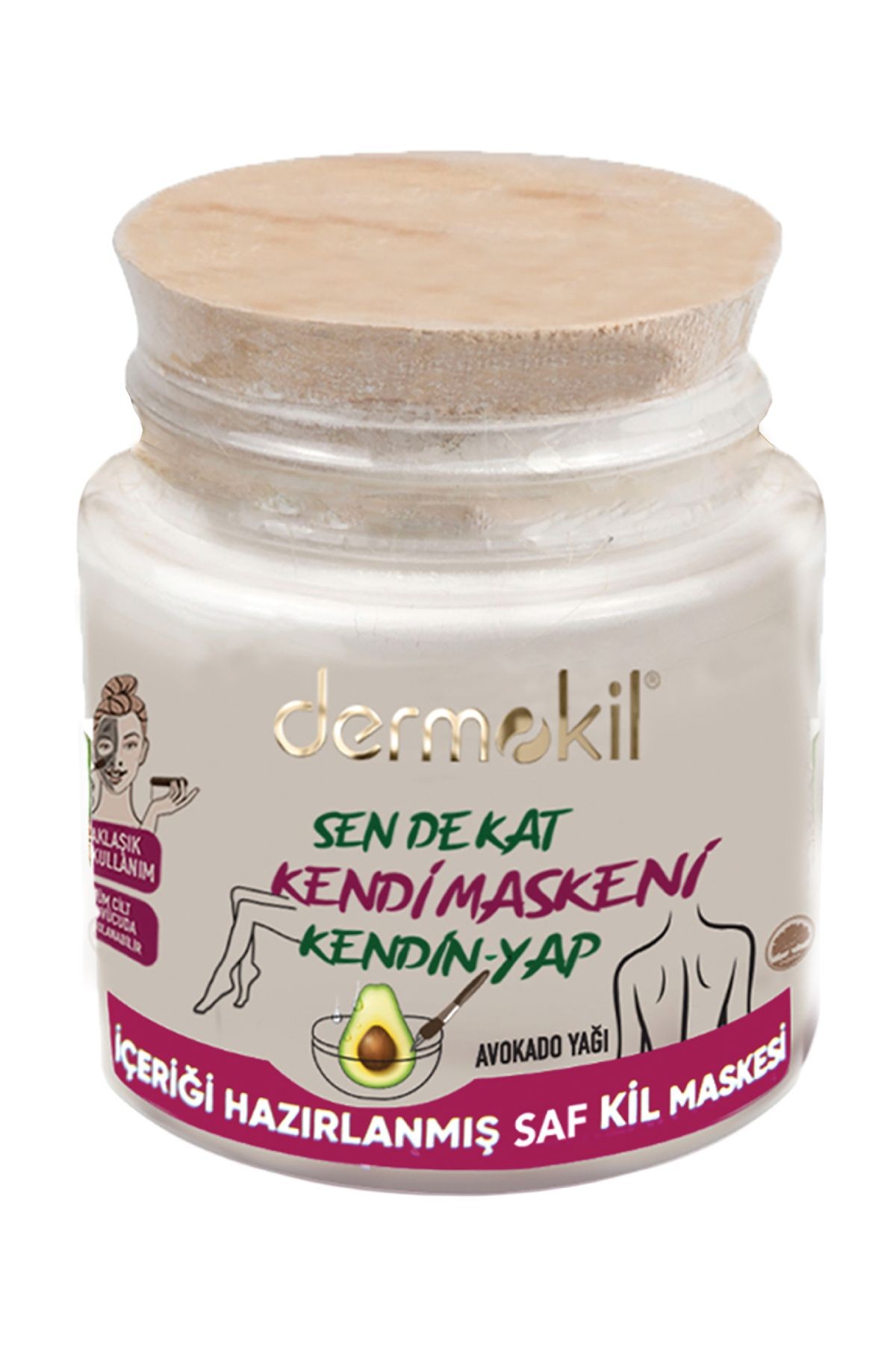 Sen De Kat Kendi Maskeni Kendin Yap Avokado Yağı Kil Maskesi 280 ml