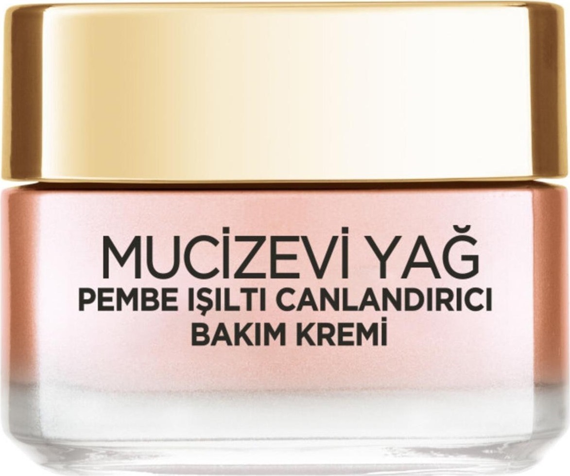 L'Oréal Paris Loreal Paris L'oreal Paris Mucizevi Yağ Pembe Bakım Kremi 50 ml  El Kremi
