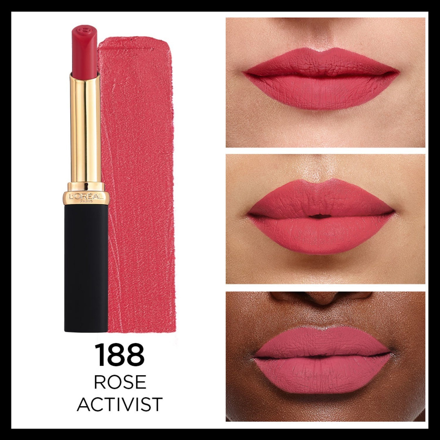 L'oréal Paris Color Riche Intense Volume Matte Ruj - 188 Rose Activist