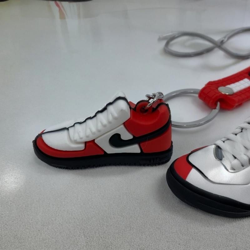 Nike Air Force Ayakkabı Anahtrarlık - Kırmızı