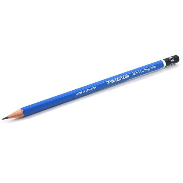 Staedtler Dereceli Resim Kalemi (8H) 1 Adet Mars Lumograph Kod: 100-8H