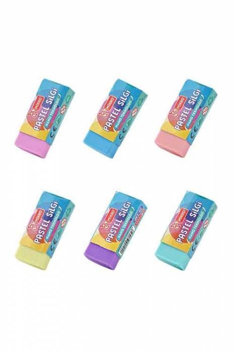 Mikro Silgi Pastel Soft Renkler 1 Adet Kod : 2B-24 P