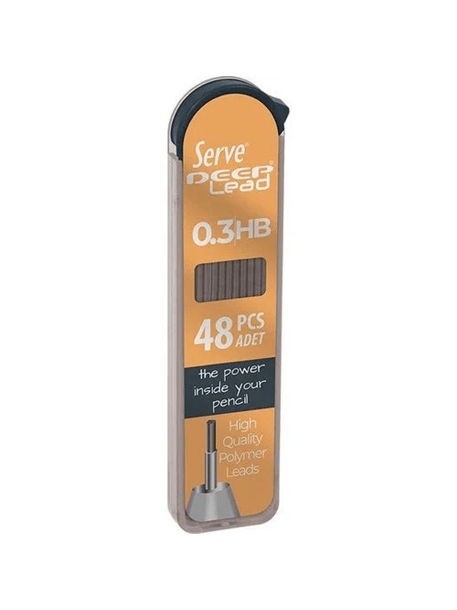 Serve Deep Lead Min-Uç 0.3 mm.HB 48 Li