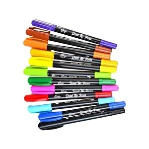 Cengo Fineliner Çift Tarfalı Yazı ve Çizim Kalemi 0.4 mm. 12'li Kod: CGO 191