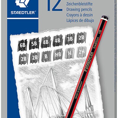 Staedtler Dereceli Resim Kalemi 12'li Set Tradition Kod: 110C12-1