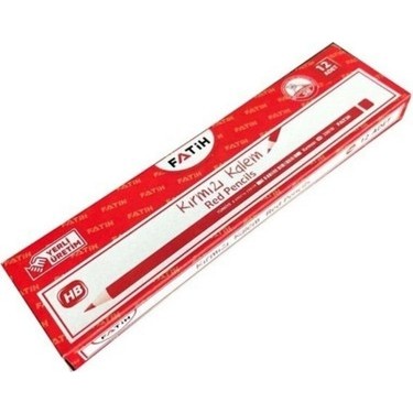 Fatih Kırmızı Kopya Kalemi HB 12'li Paket