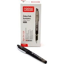 Cassa Roller Kalem 1.0 mm.Siyah 1 Adet (İmza Kalemi)  Kod:1453