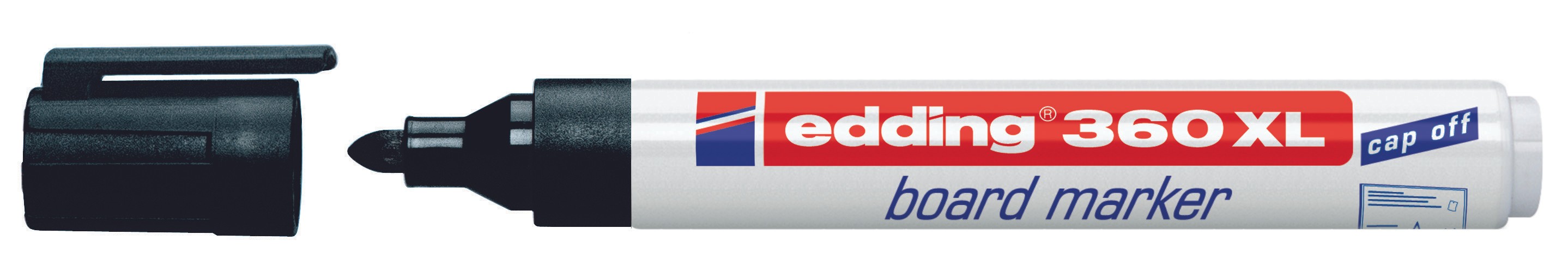Edding Beyaz Tahta Kalemi 360 XL Siyah 1 Adet Doldurulabilir